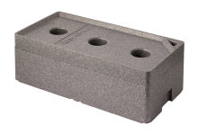 Selvvandingskasse grå - 79,6 x 39,8 x 29 cm